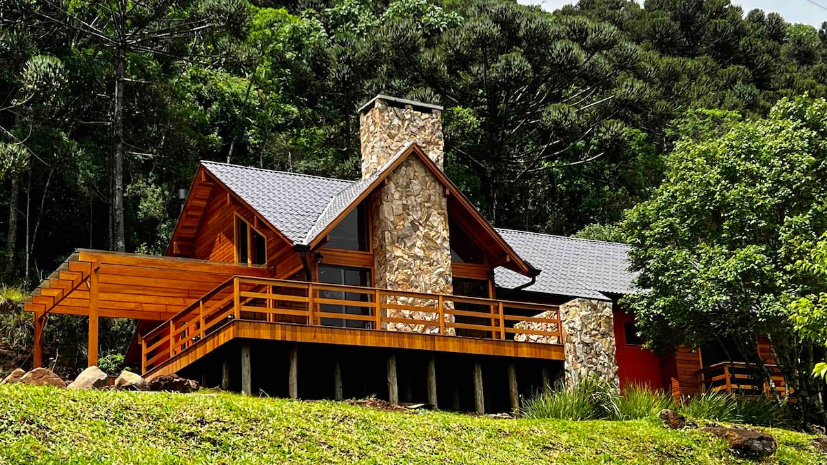 Casa di Bressan, aconchegante e com vista