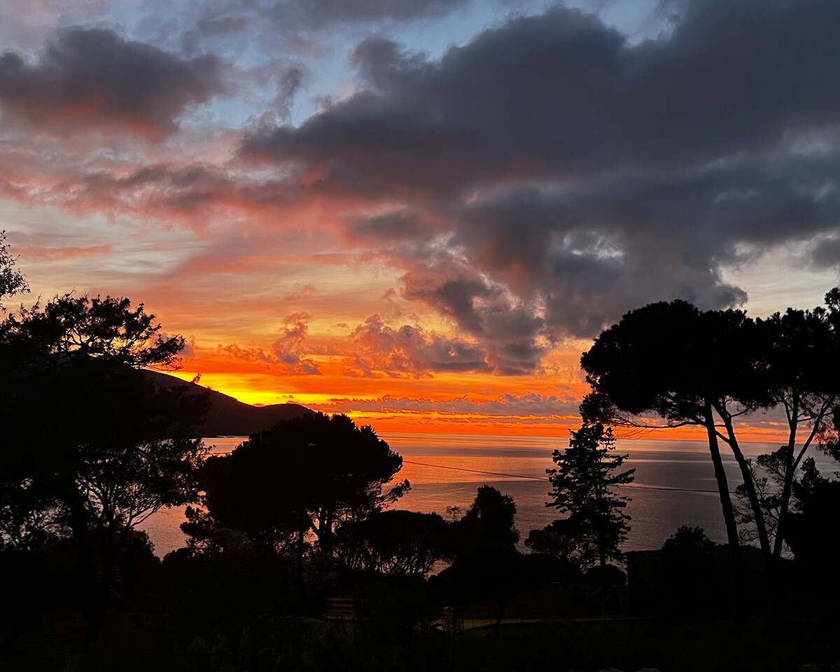 Villa avec vue mer, Calcatoggio, Corse du Sud