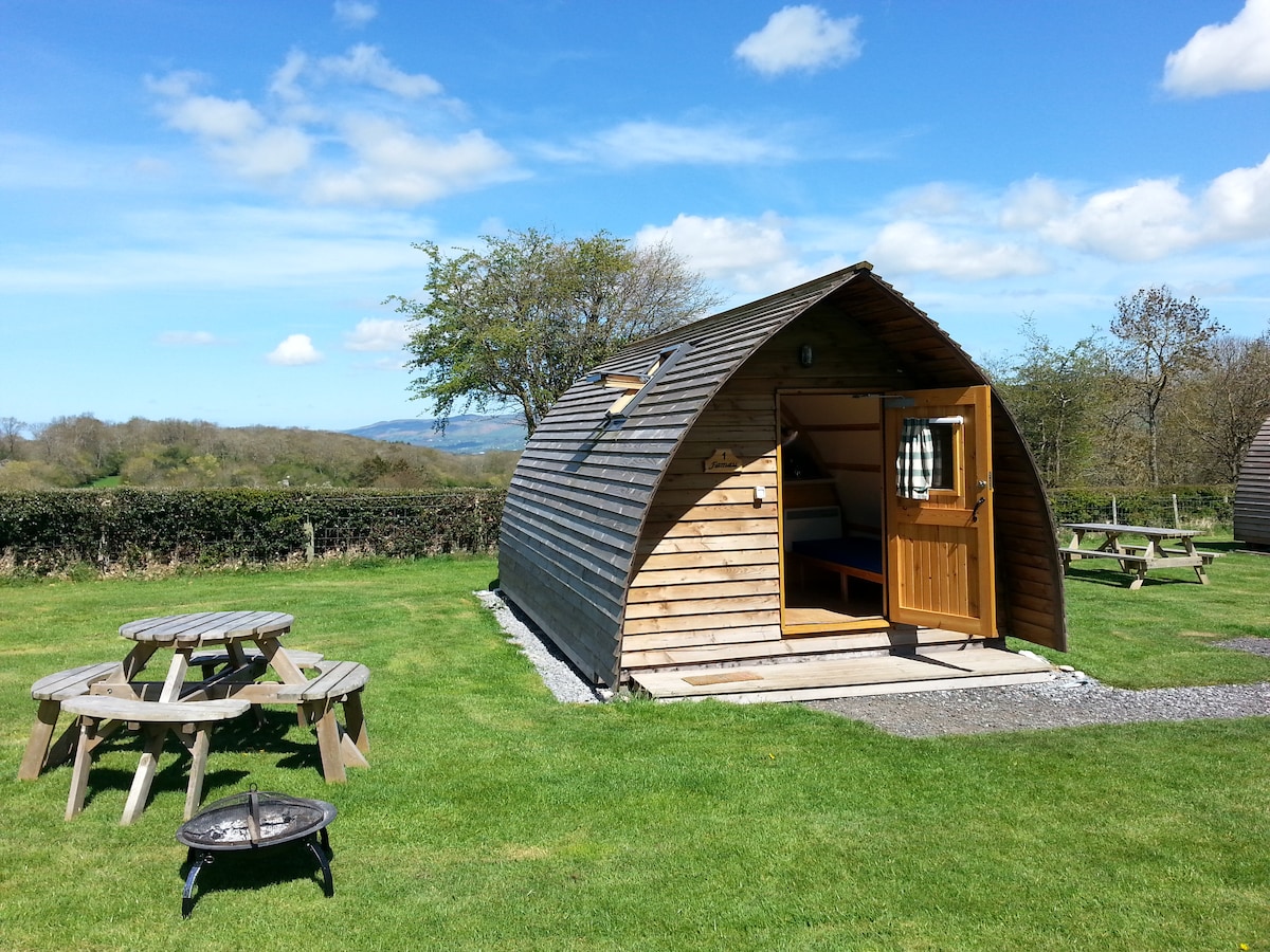 可欣赏壮丽乡村风光的Quirky Glamping Pods 1