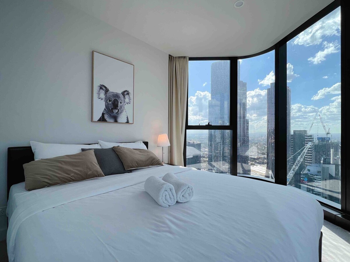 Heart CBD City View 2Bed 2Bath Close to Everything