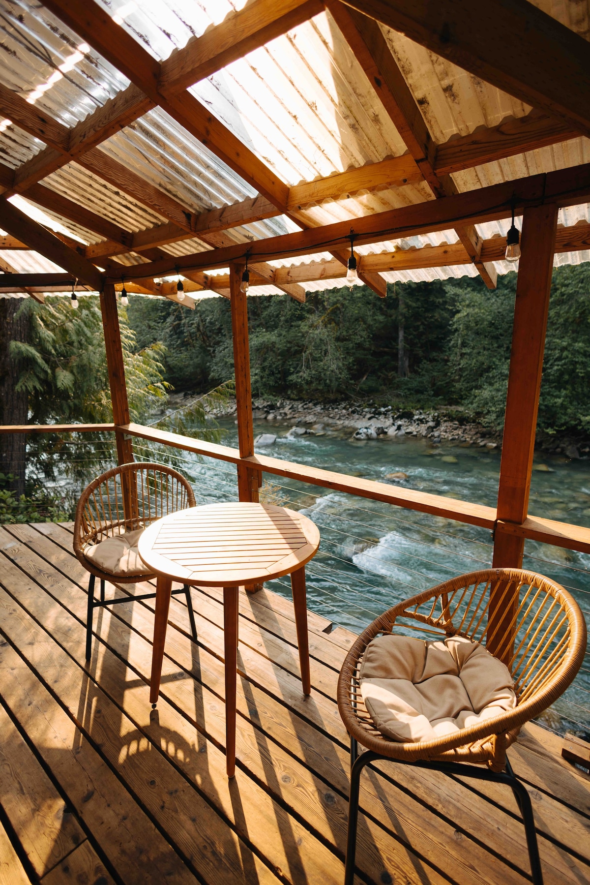 North Cascades Haven at the River Cabin