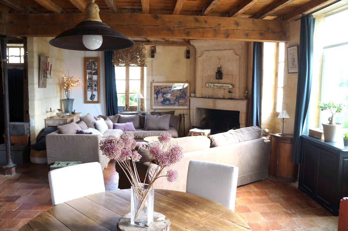 Charming house exceptional vues next to bordeaux