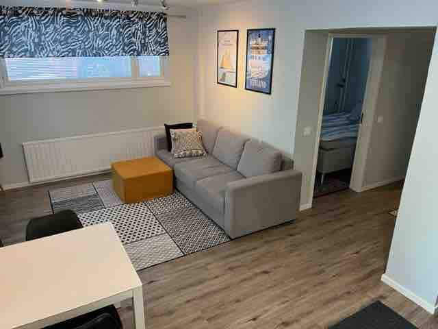 萨冯林纳（ Savonlinna ）市中心的单卧室公寓