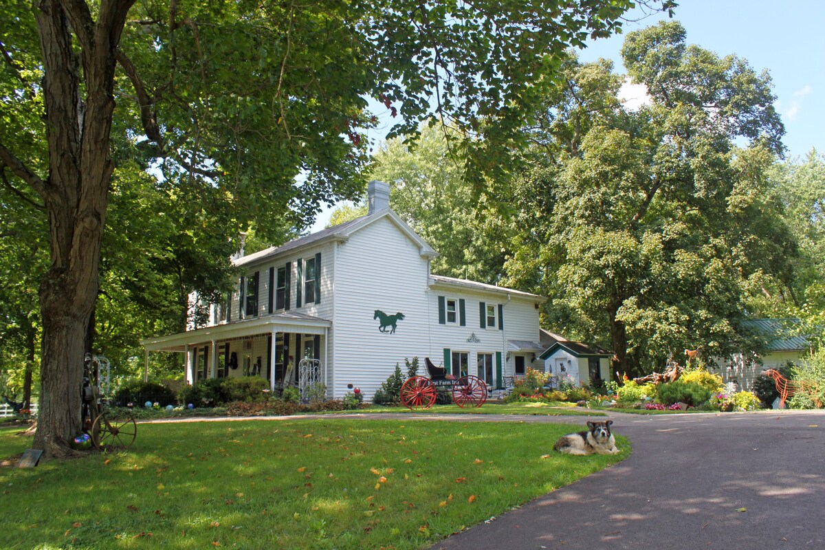 带马的Kentucky B&B - 1870年代客房