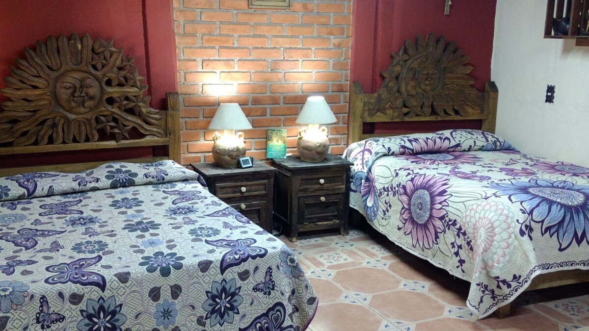 位于La Reserva del Santuario Mariposa的Oyamel Cabin