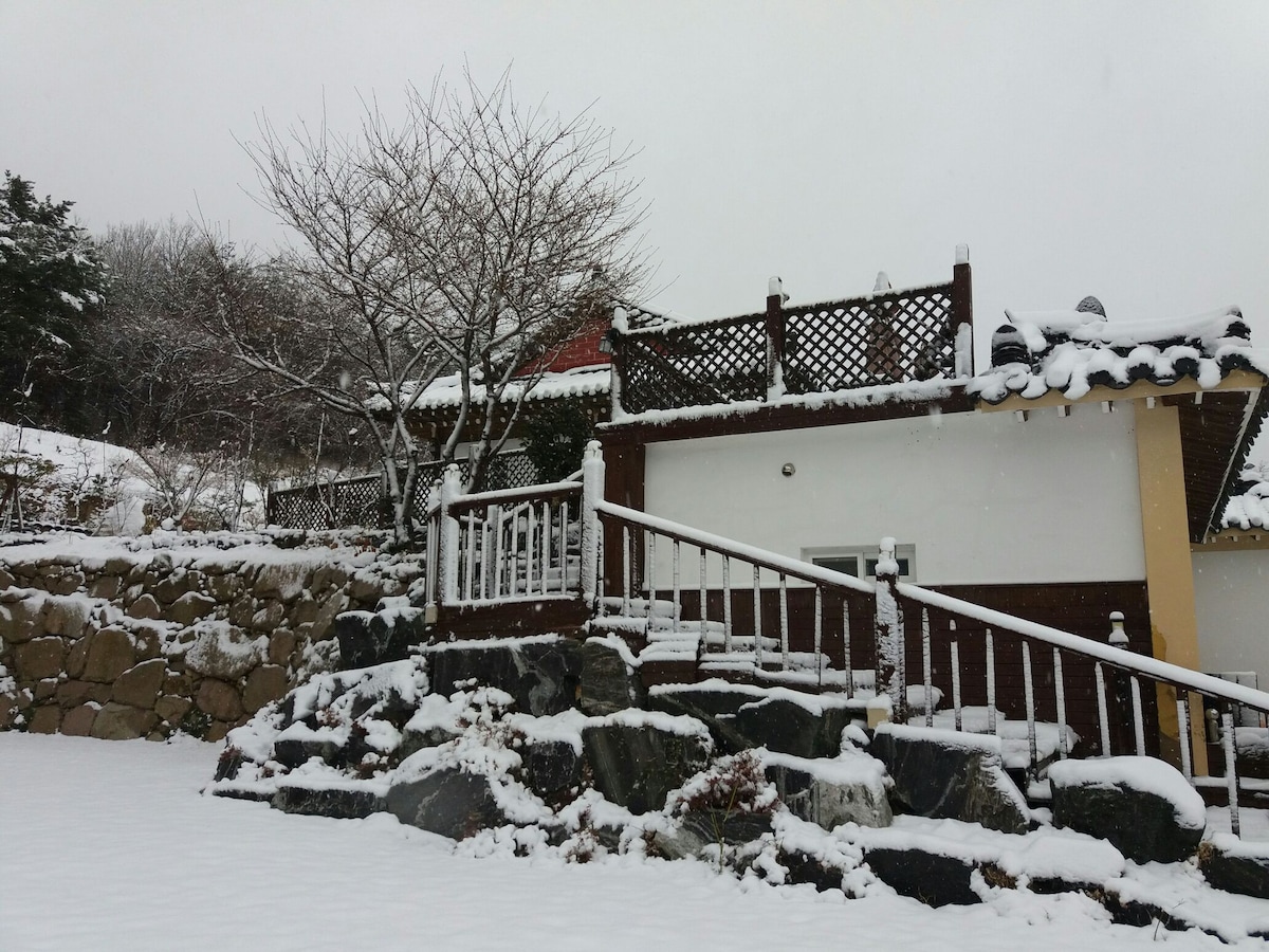 韩屋（乡村） Nseo 's house （毗邻Dal-dong、Bulguksa - Bomun ） ，最适合家庭旅行