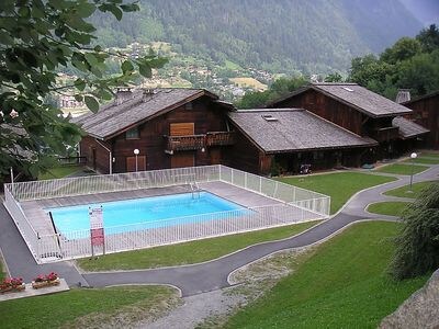 Appartement (60m2), vue Mt-Blanc à St-Gervais.