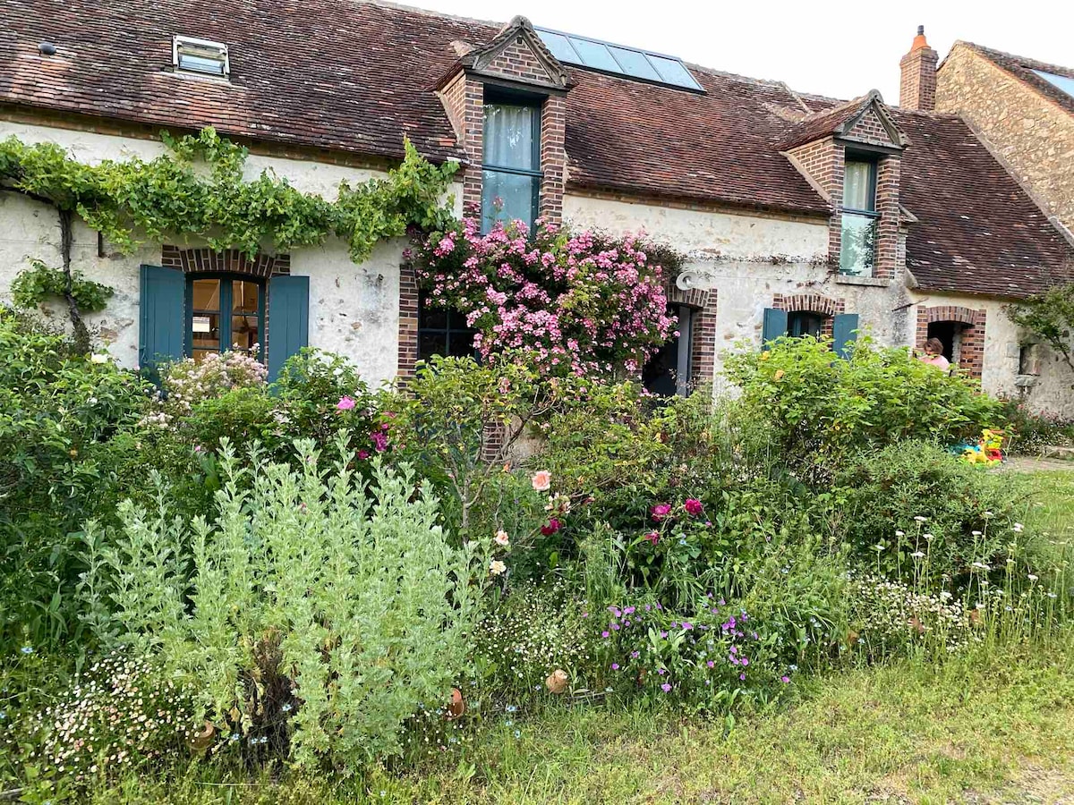 Charming Longère à la Campagne -距离巴黎1小时10分