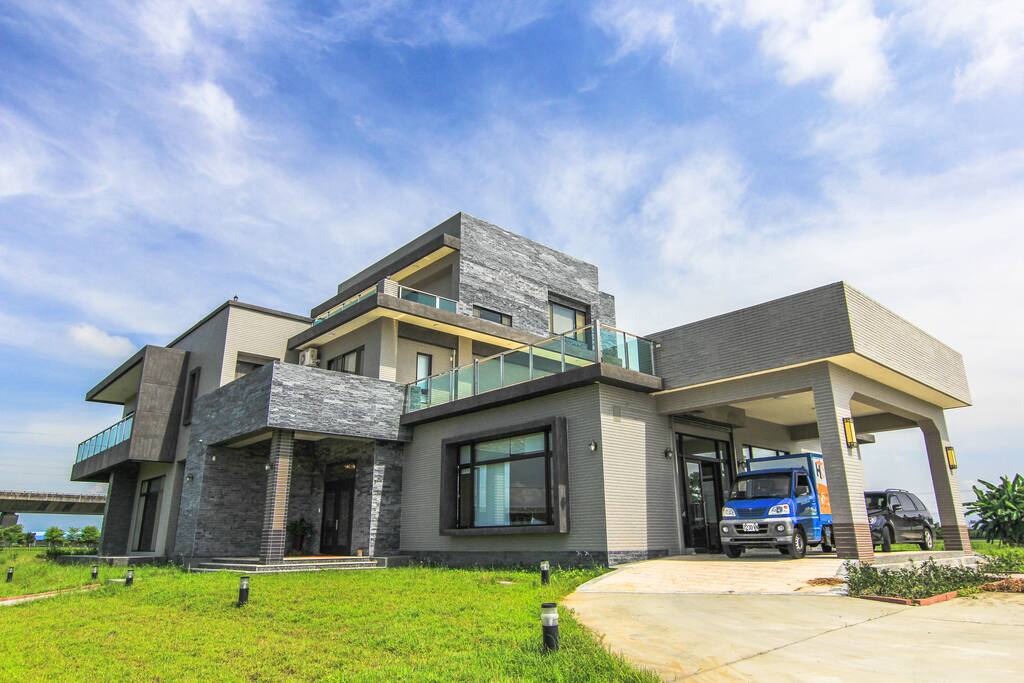 青田涧民宿蓝天景致3人房