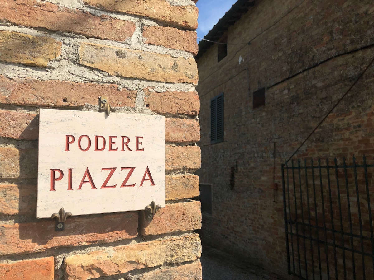 Podere Piazza casa可欣赏全景