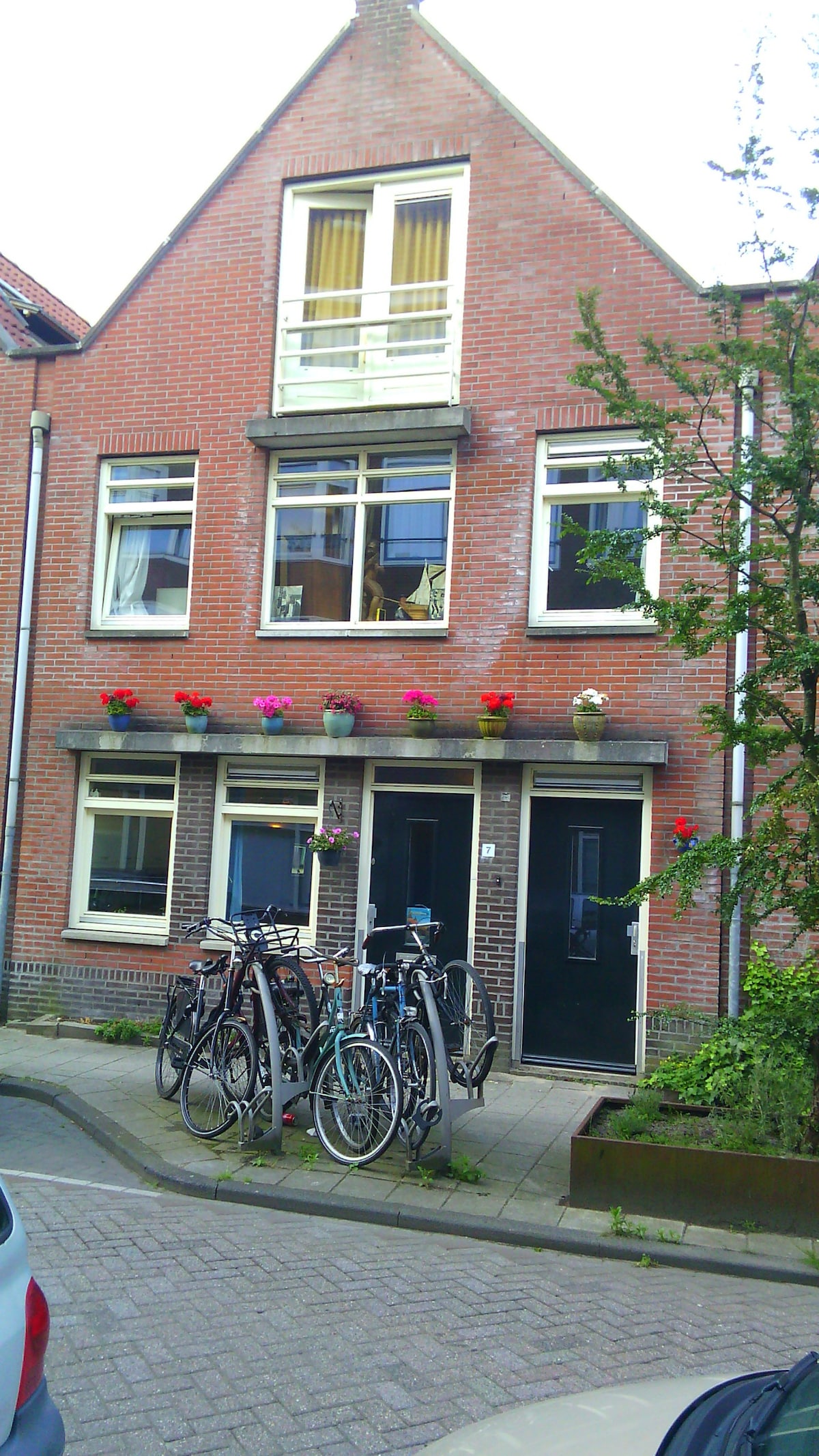 安静谧的房间+阿姆斯特丹市中心附近的自行车