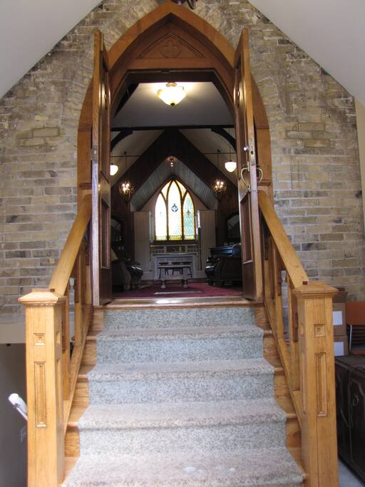 1800s converted church sanctuary