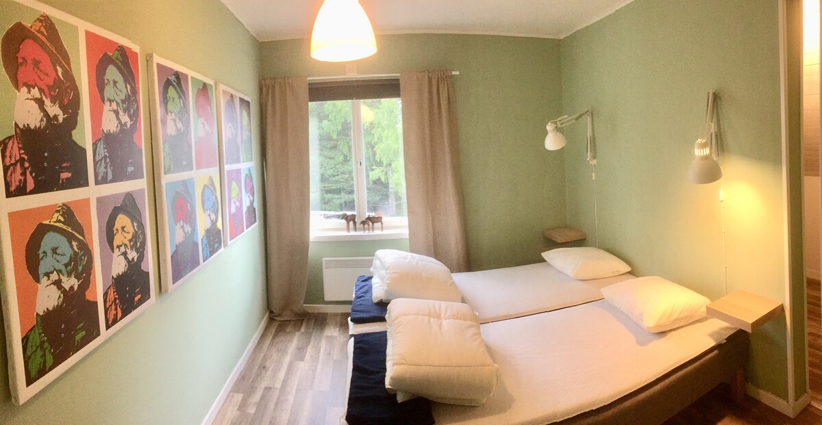 舒适的公寓，距离Jämtland山仅半小时。