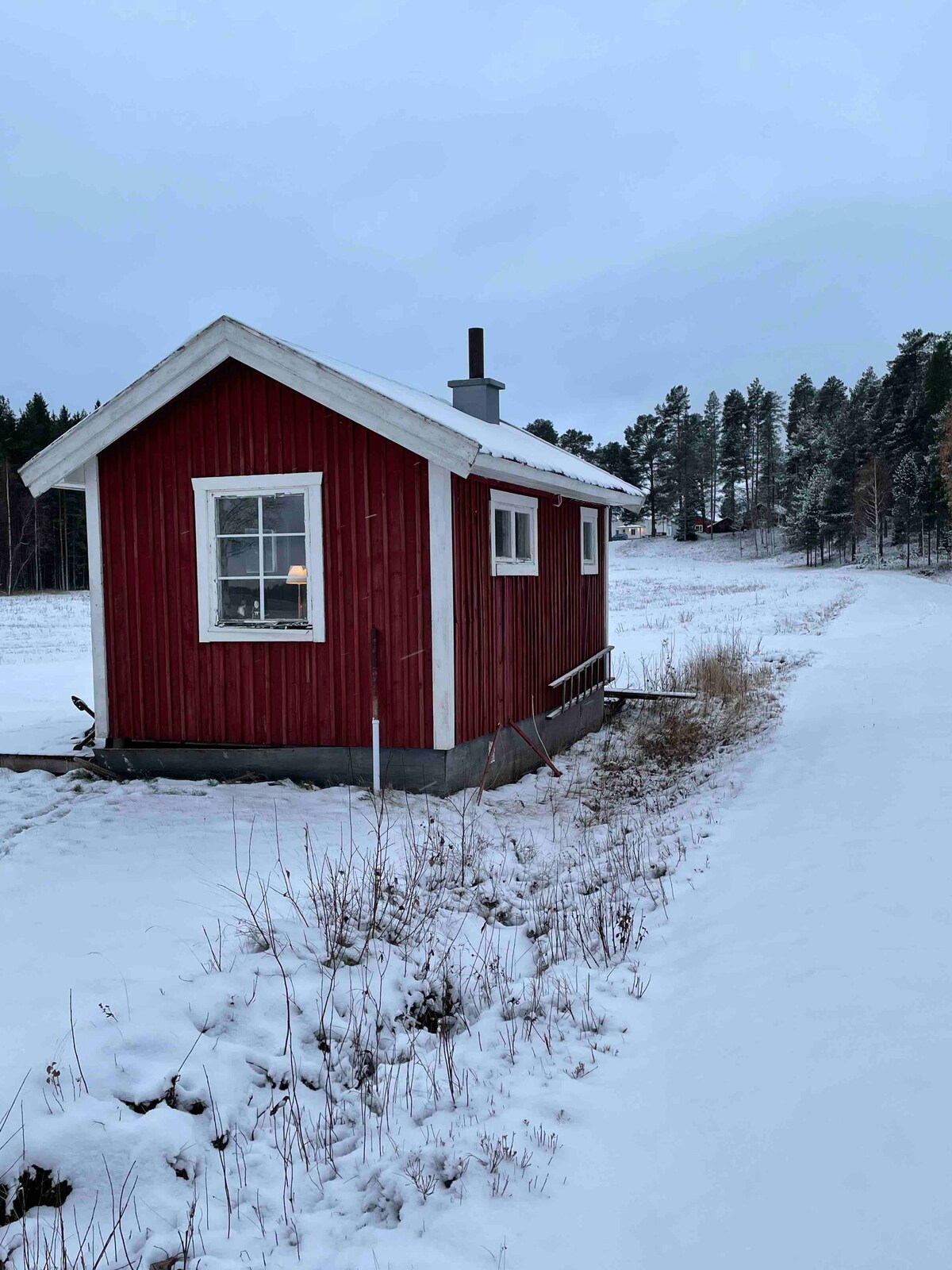 Magiskt läge vid Luleälven