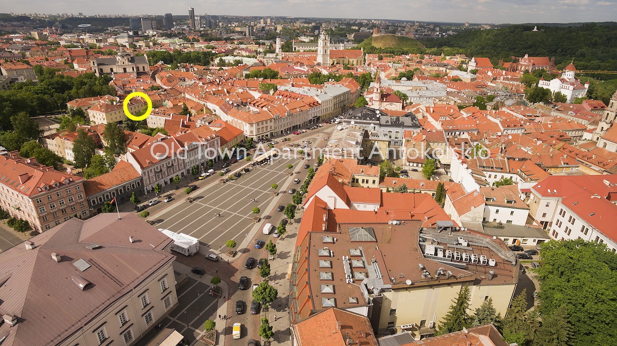 Old Town Center, Romantic view