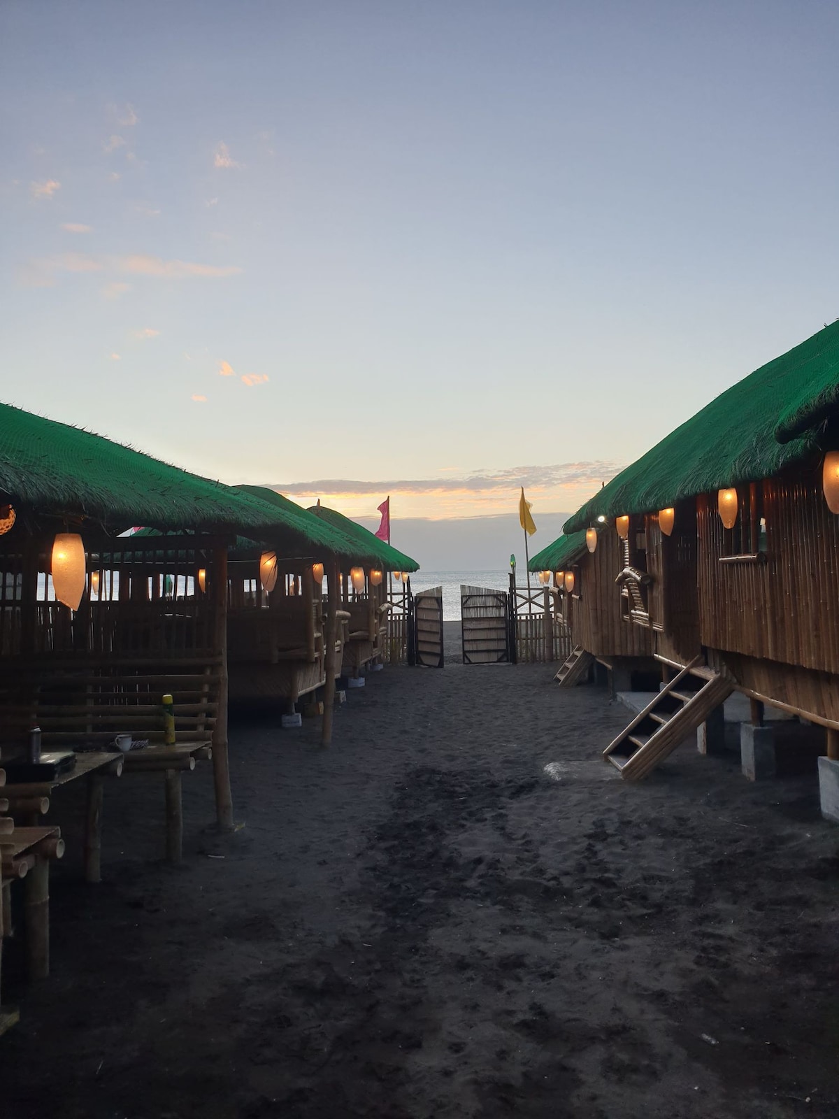海滨空调nipa小屋，可容纳5人
