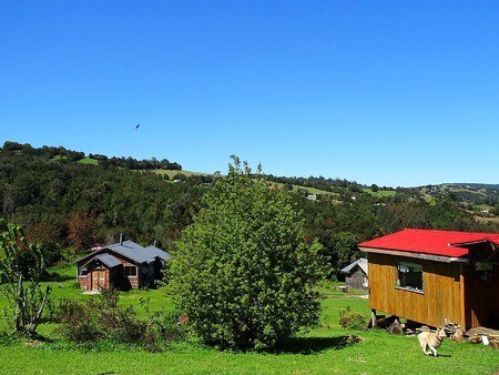 Cabaña en la pradera