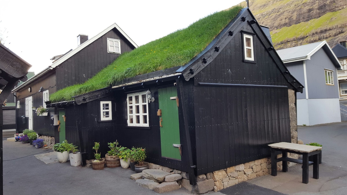 Tjørnuvík的浪漫老房子