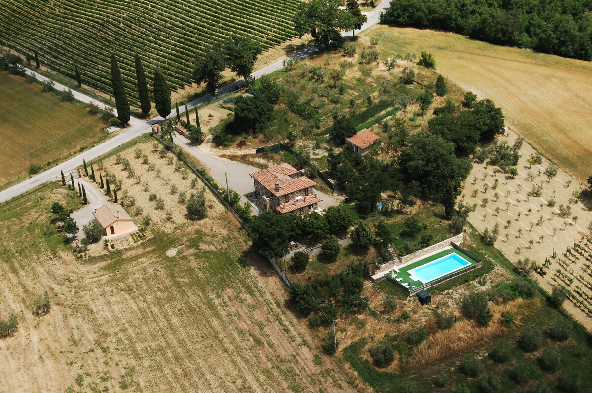 Private villa with pool close to Chianciano Terme