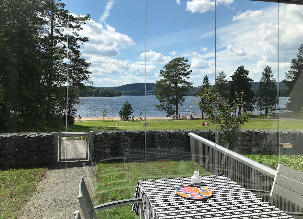 ☀️双人客房，可欣赏湖景/两间公寓，带湖景☀️