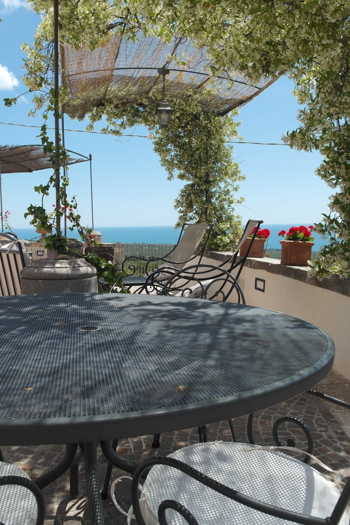 VILLA BASSO Gargano, La Terrazza, vista mare