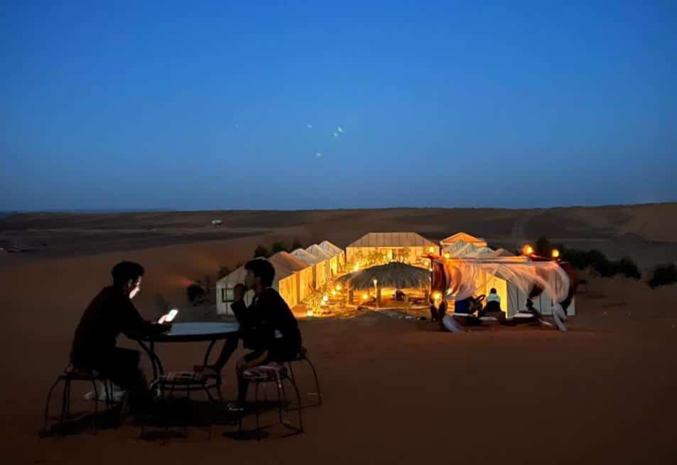 撒哈拉沙漠营地