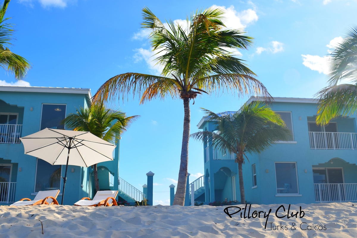 Pillory Club - Grand Turk最佳海滩- 2号公寓式公寓