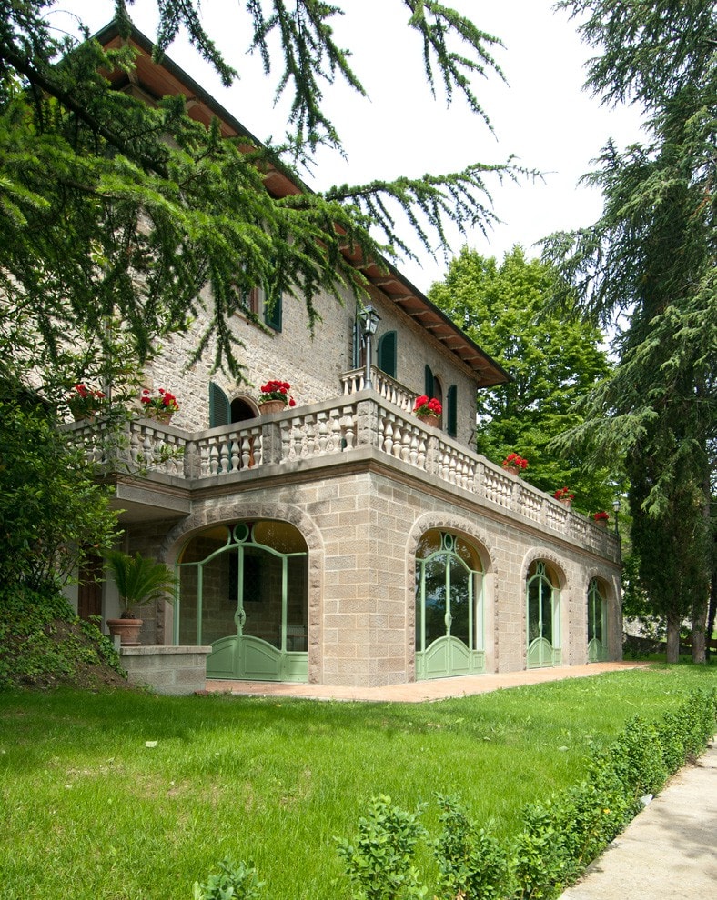 蒙德罗别墅（ Villa Mondello inTuscany ）景观非常好