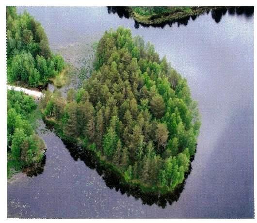 Saimaa湖畔的房子