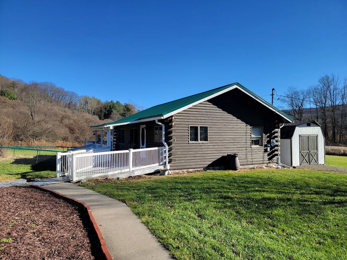 Log Home at Rossman