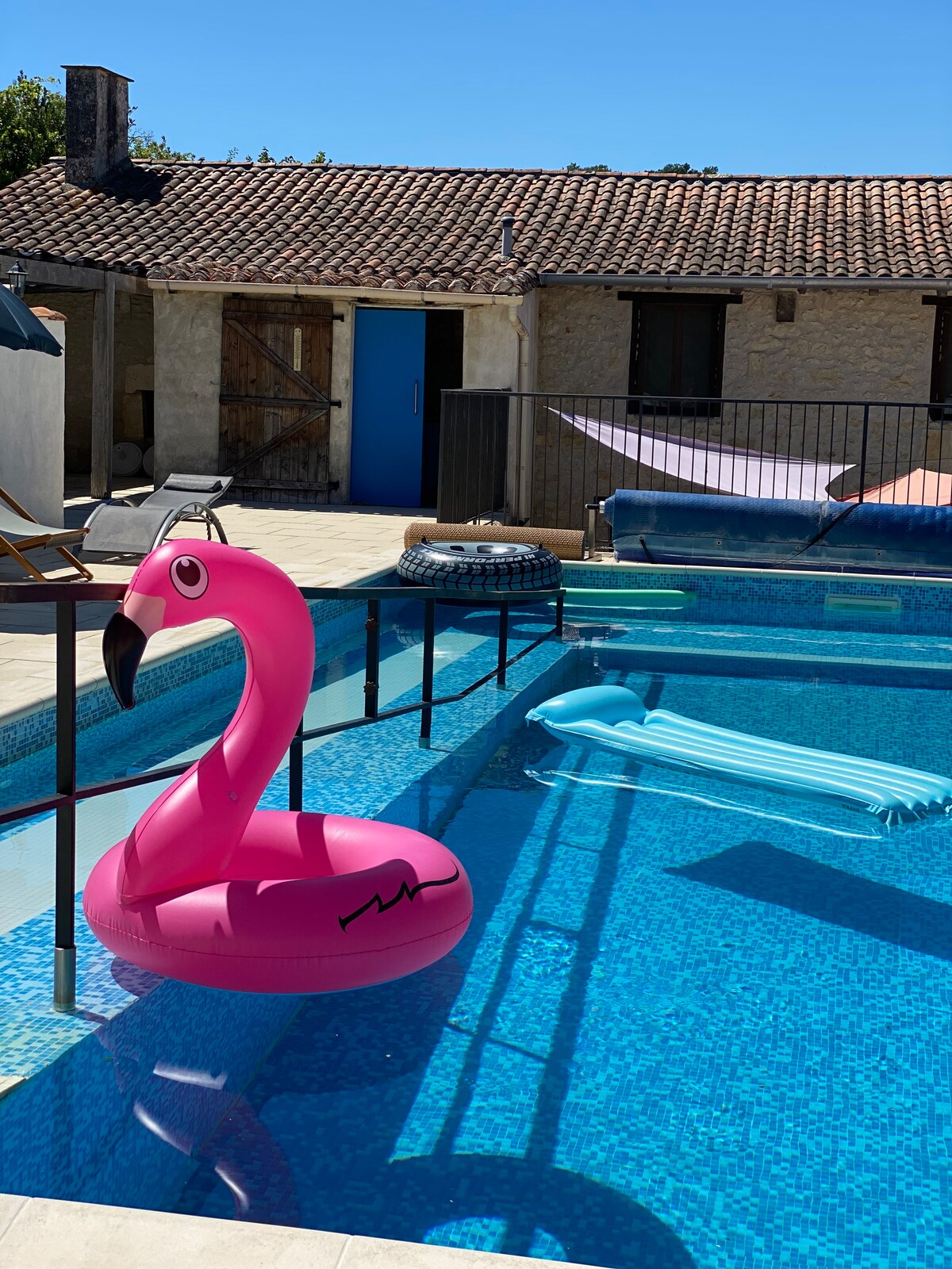 Gîte « La Longère » Métairie des Gâcheries-Piscine