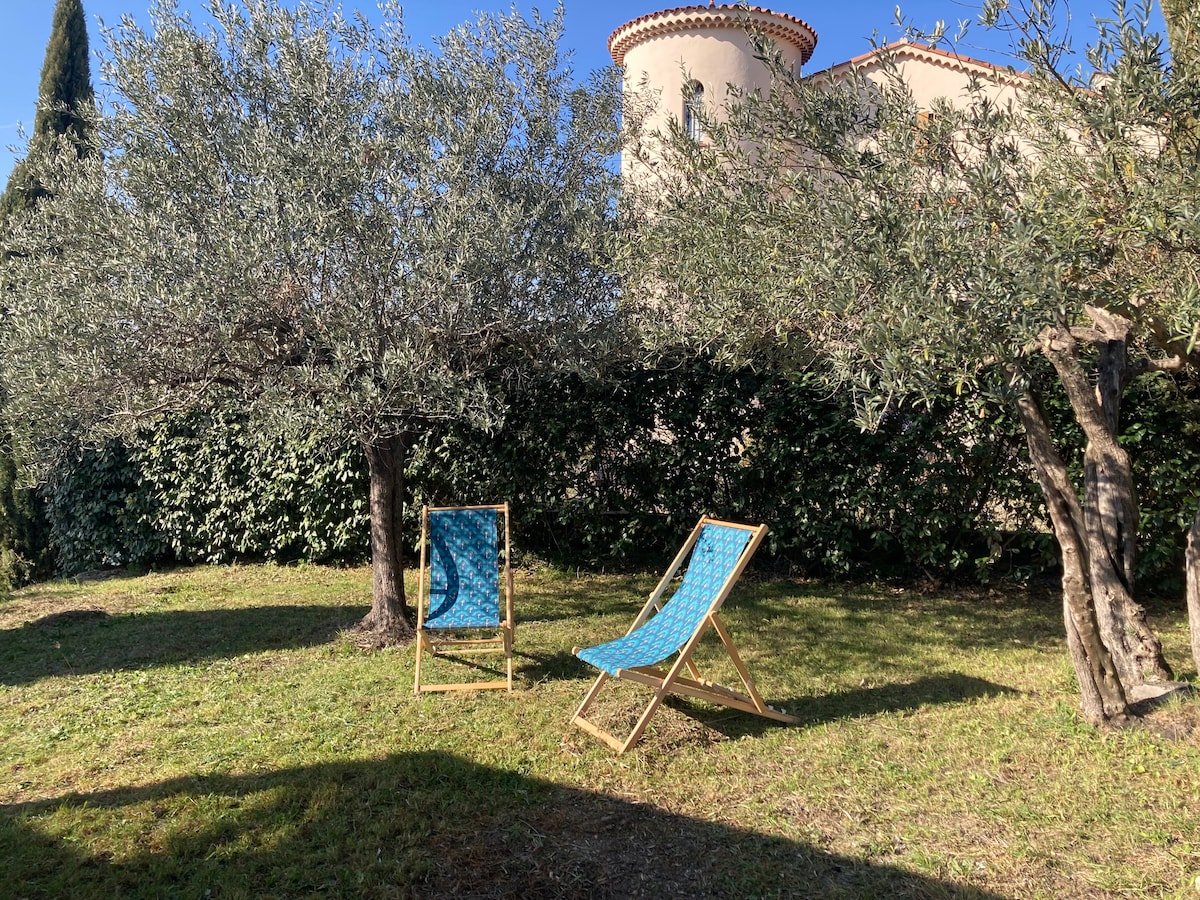 Appartement indépendant avec jardin