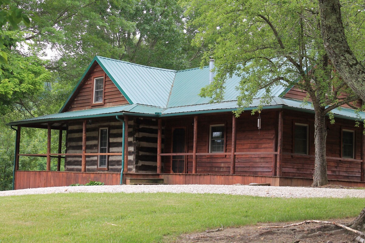 The Classic Hand Hewn Log Cabin