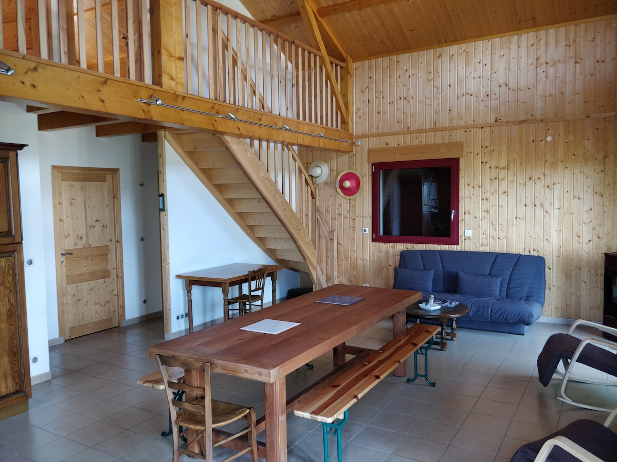 Chalet 6 personnes 200 m du lac