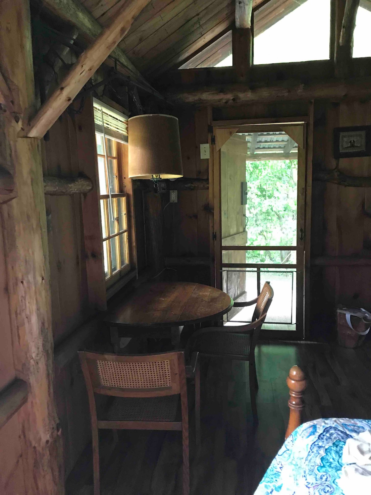 Buttonwood小木屋、浴室和夏厨房