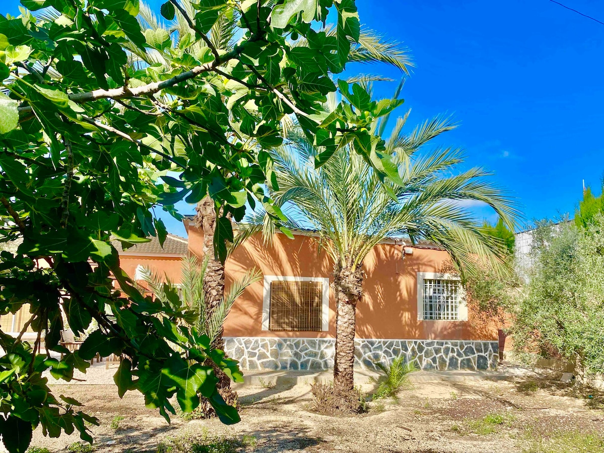 Casita Libélula, relax,rust + gebruik private pool