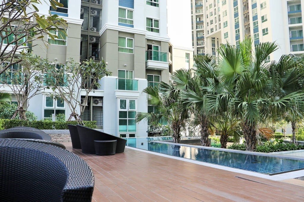 舒适精致 2房 2间浴室的 六星级公寓(Central Rama 9 MRT)(1)