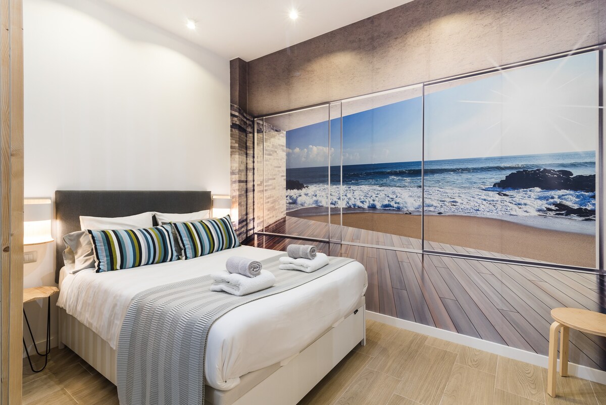 拉斯坎特拉斯海滩的舒适公寓