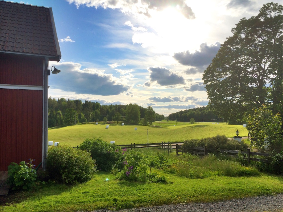 Farmhouse close to forests and lakes in Sörmland