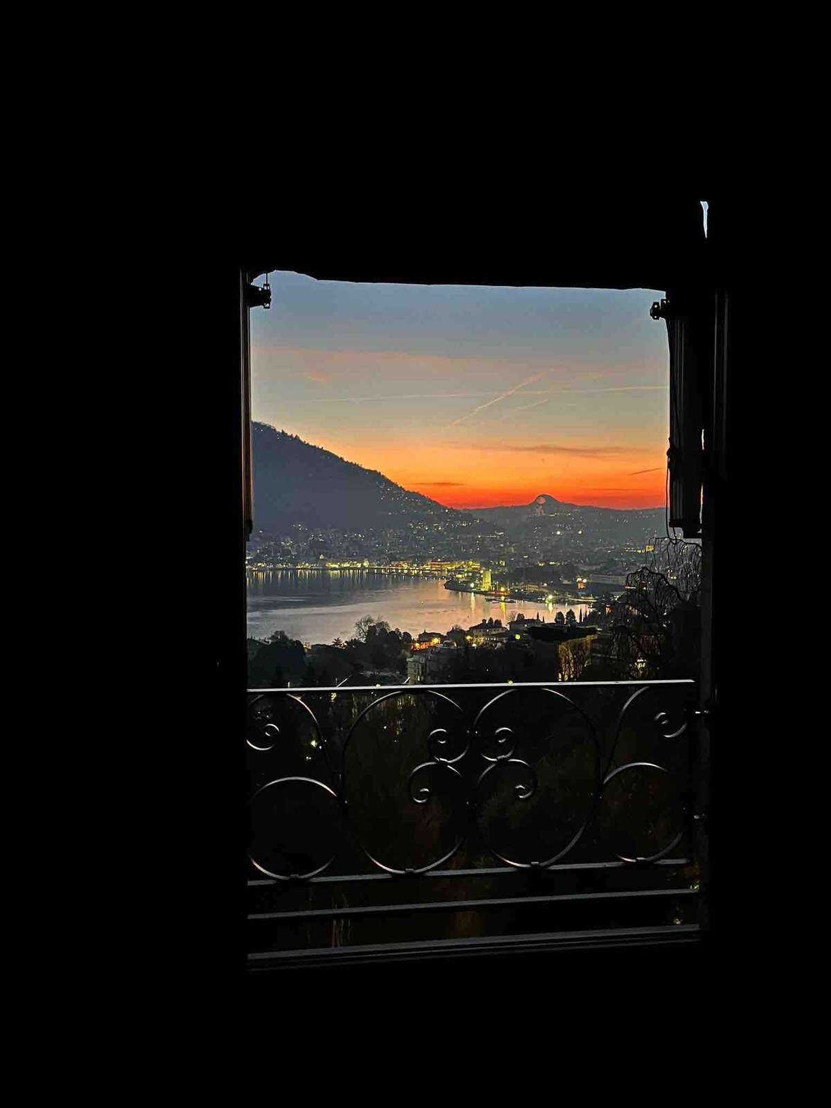 La finestra sul lago di Como