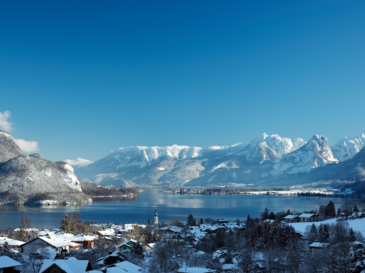 「美丽」的湖景公寓， Wolfgangsee