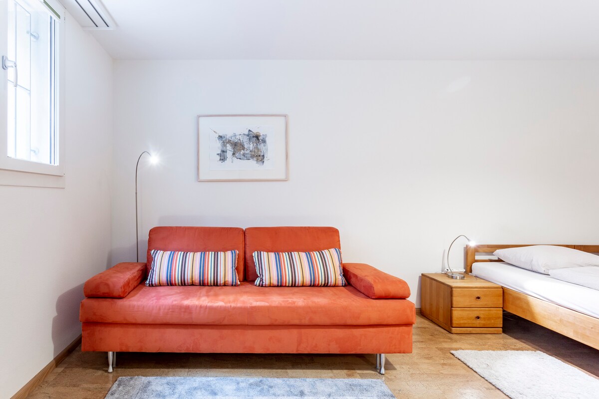 单间公寓宽敞+舒适，包括独立卫生间