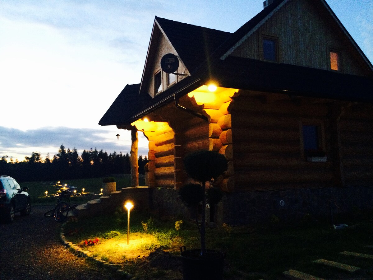 Wooden Lodge (Next to Forrest/Lake) Chata Goralska