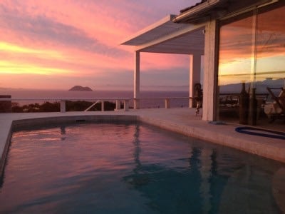 Casa com Spa Front do mar-espetacular Sunset