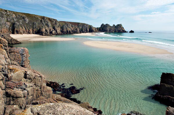 Porthcurno farmhouse and garden