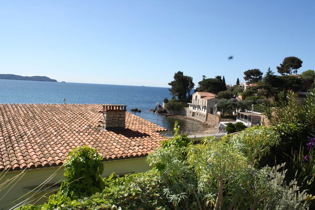 Magnifique appartement avec jardin sur la mer