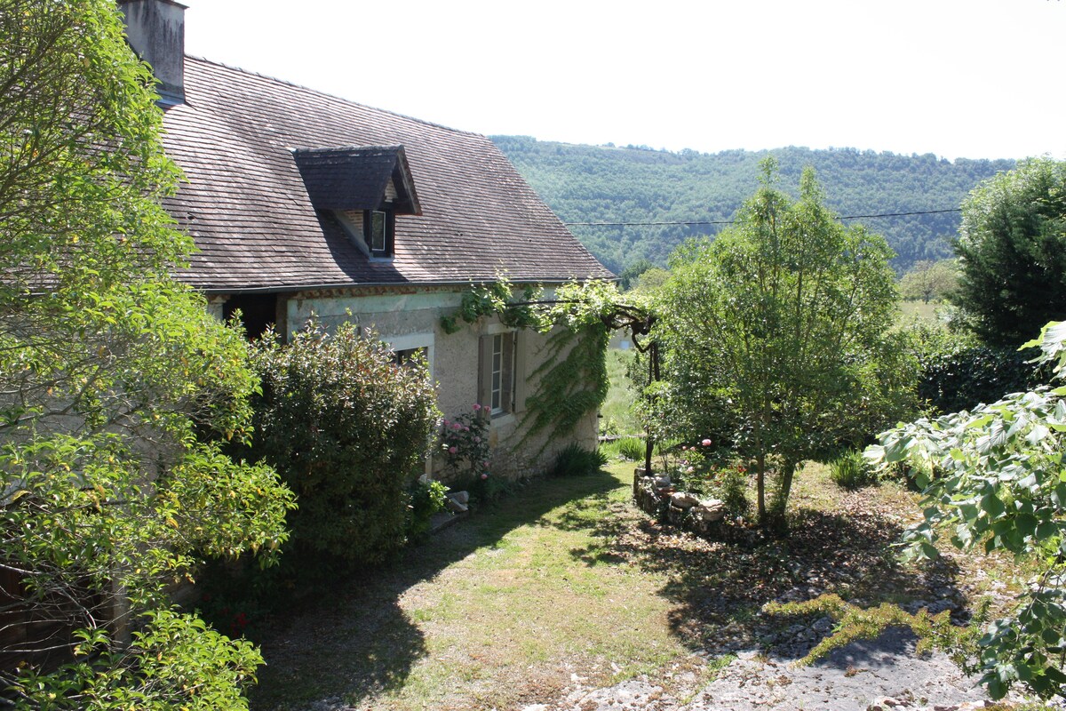 le jardin au lilas in Cadrieu: ontspanning troef