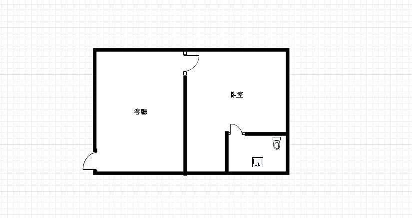 台北博览公园，宽敞的单间公寓