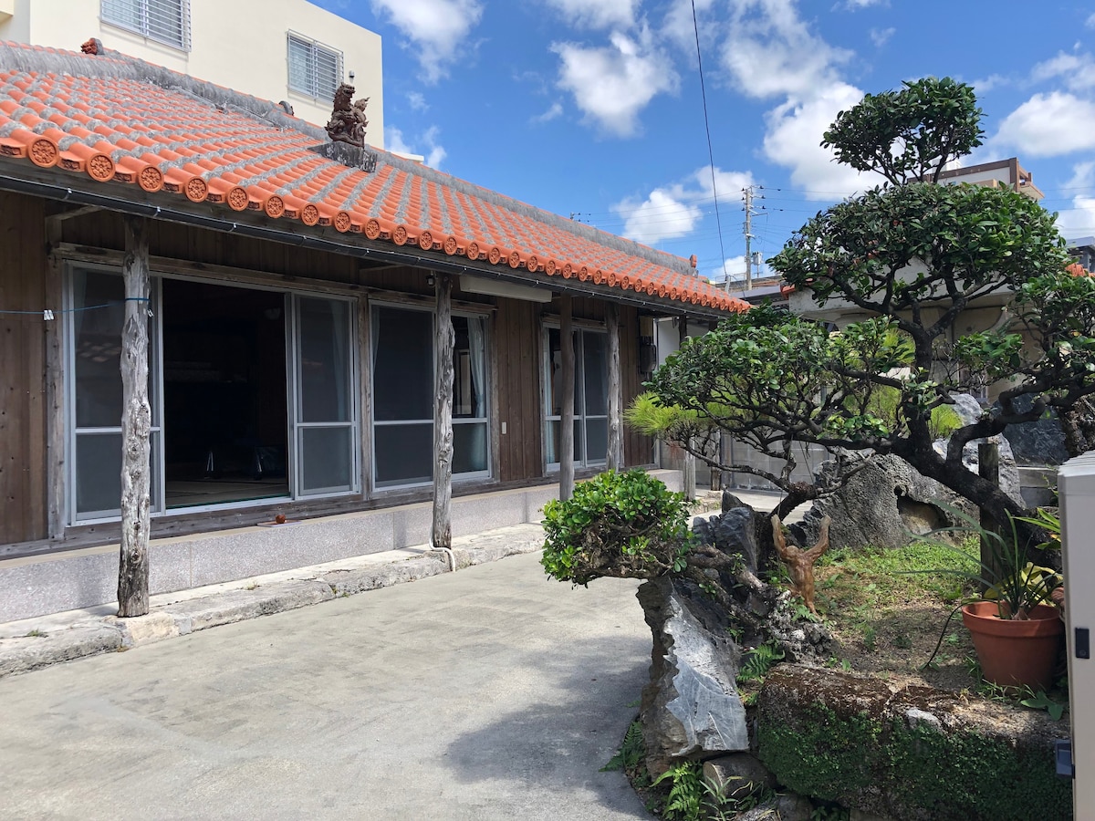 冲绳传统民宅，非常适合长途住宿