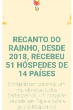 Recanto do Rainho Rainho
和Mara房东